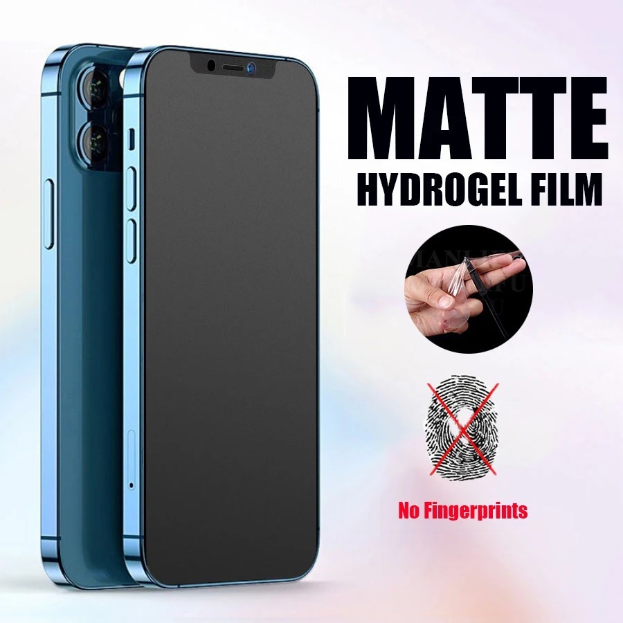 Película Hidrogel Matte: Proteção Total iPhone
