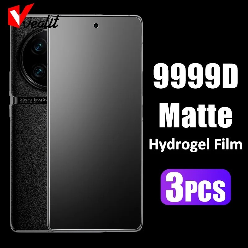 Película Hidrogel Matte: Proteção Total para Vivo e iQOO