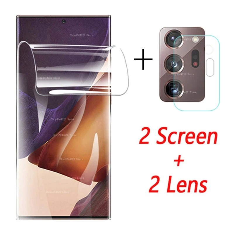 Película Hidrogel Note 20 Ultra: Proteção 4 em 1!