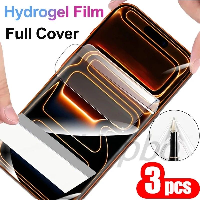 Película Hidrogel: Proteção Total para seu iPhone!