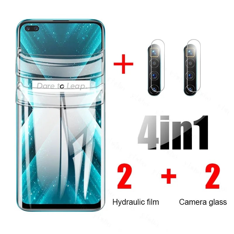 Película Hidrogel Realme X3: Proteção 4 em 1!