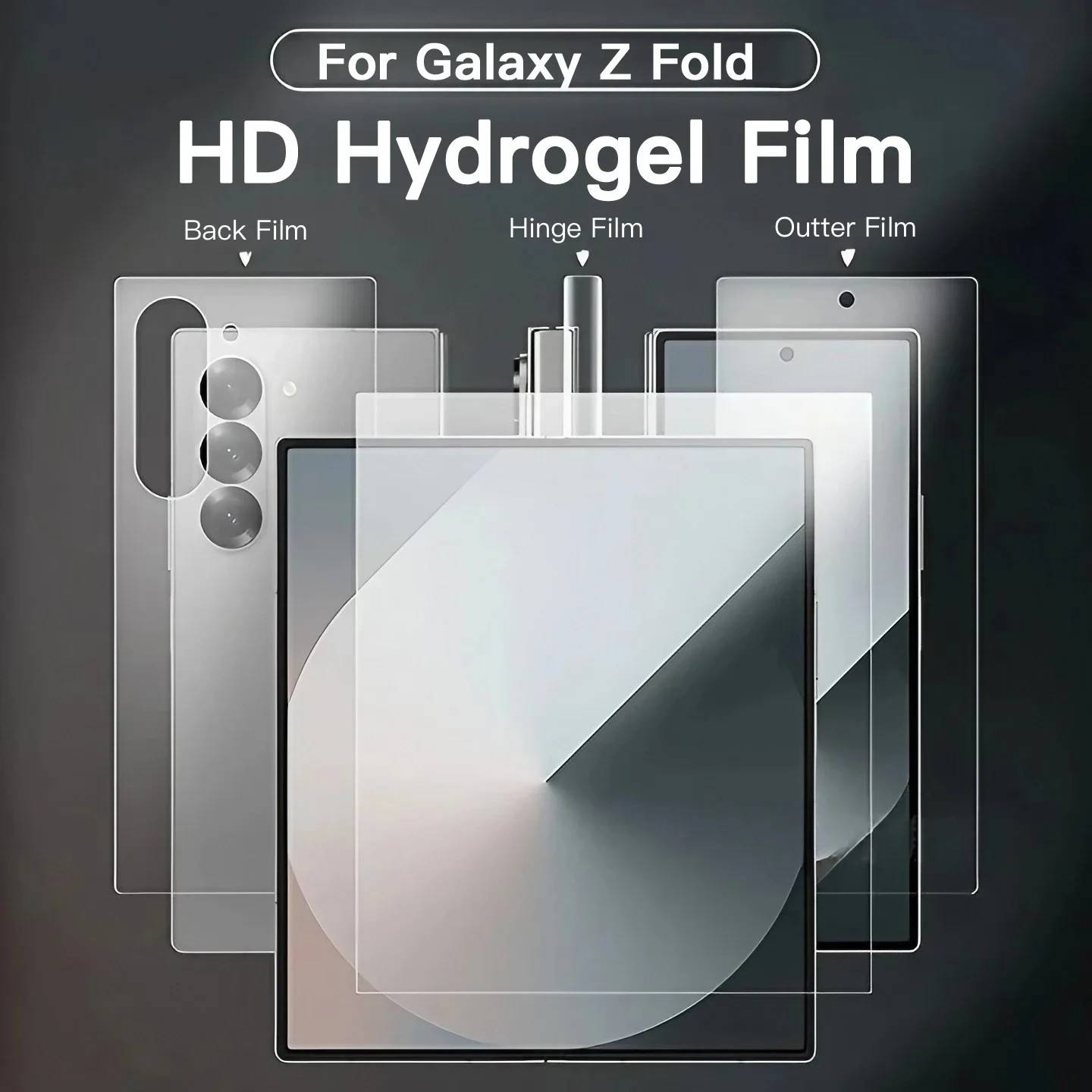 Película Hidrogel Z Fold: Proteção Total 360°