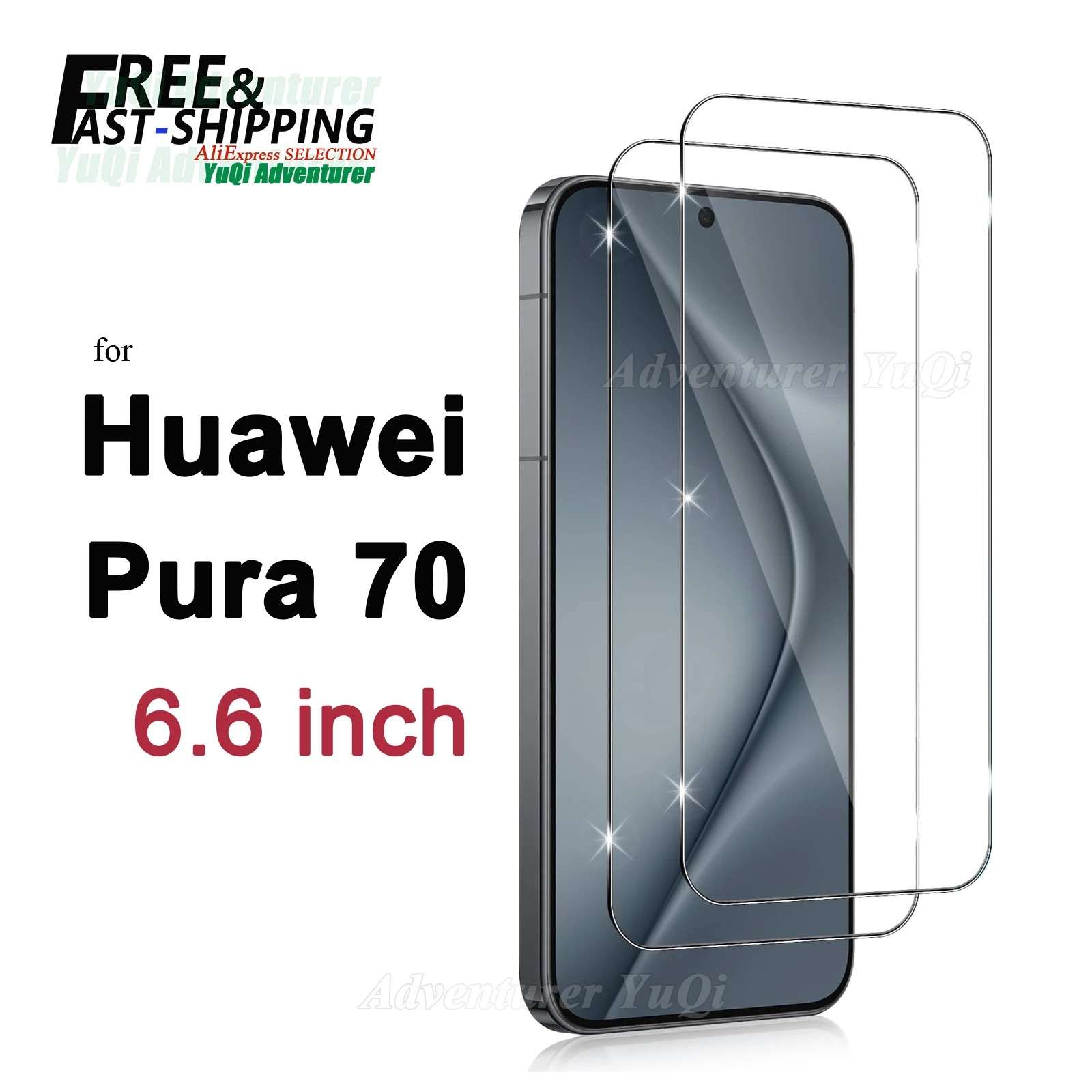 Película Huawei Pura 70: Proteção 9H Antirrisco!