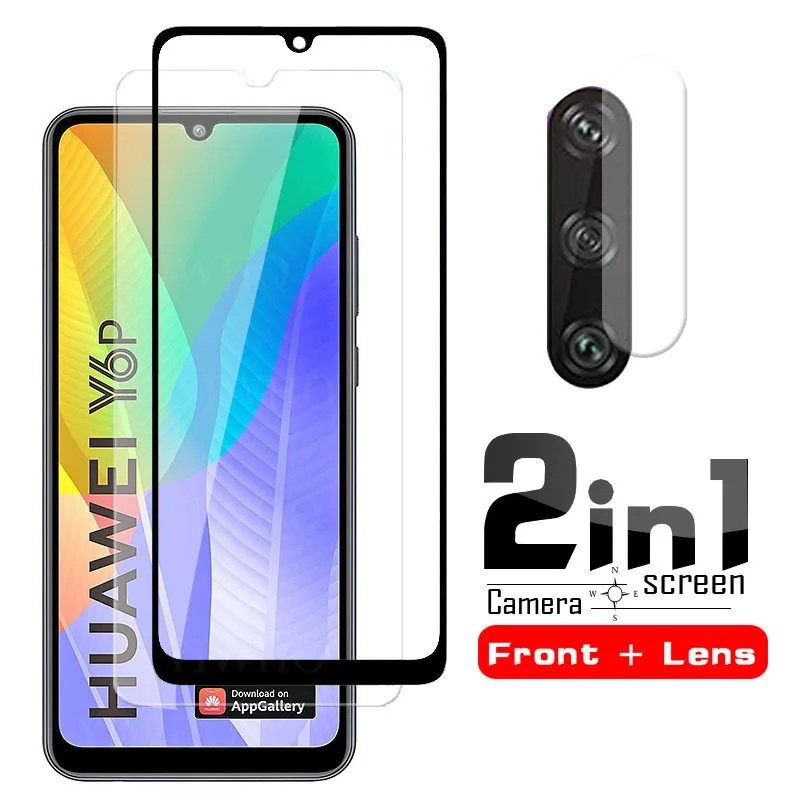 Película Huawei Y6p: Proteção 2 em 1!