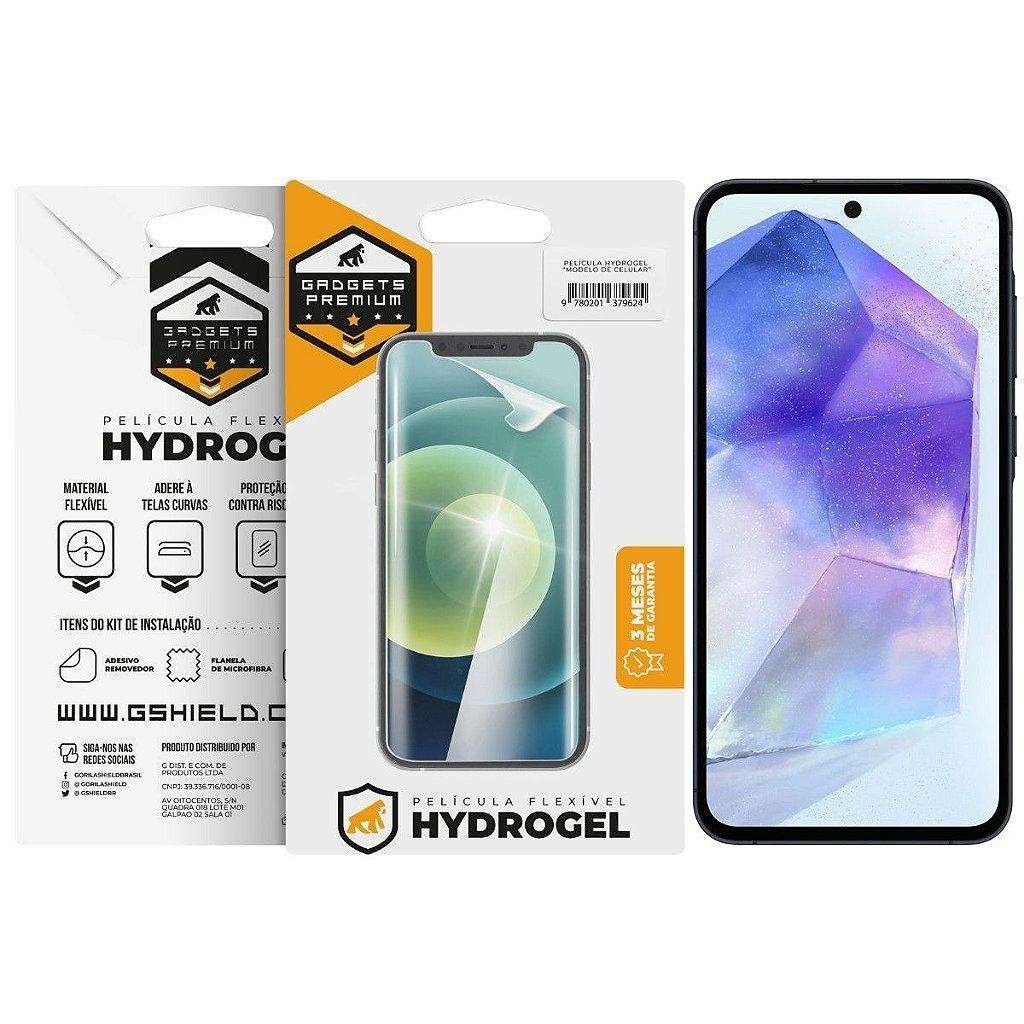 Película Hydrogel A55 5G: Proteção Gamer Fosca