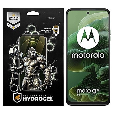 Película Hydrogel Moto G35 5G: Proteção HD Gshield