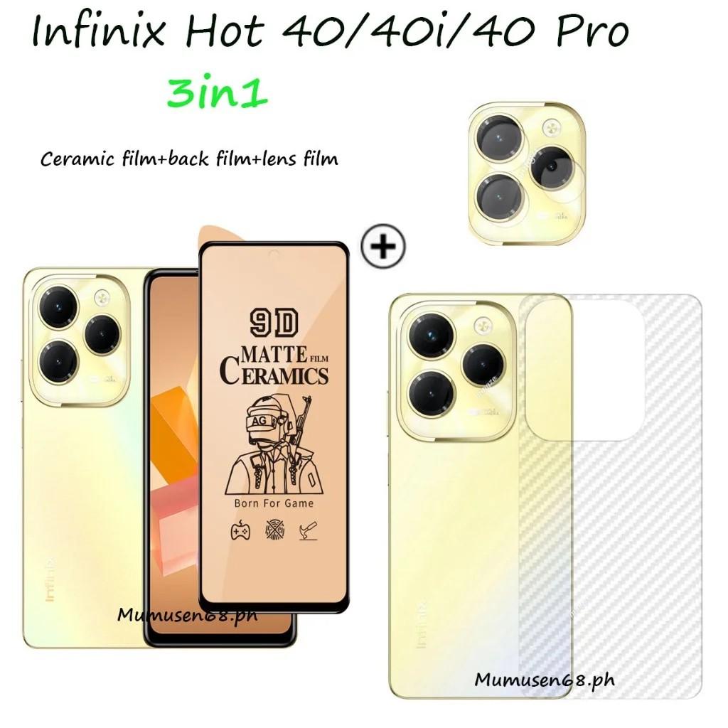 Película Infinix Hot 40: Kit Protetor Total!