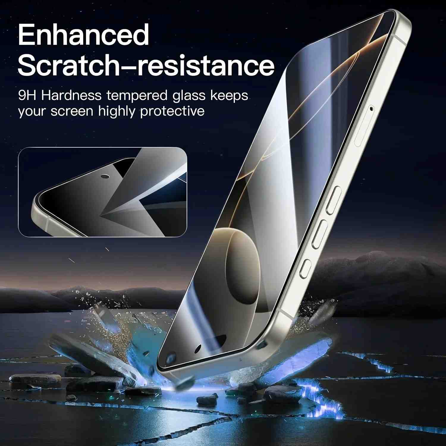 Película iPhone 15 Pro: Anti-Marca e HD