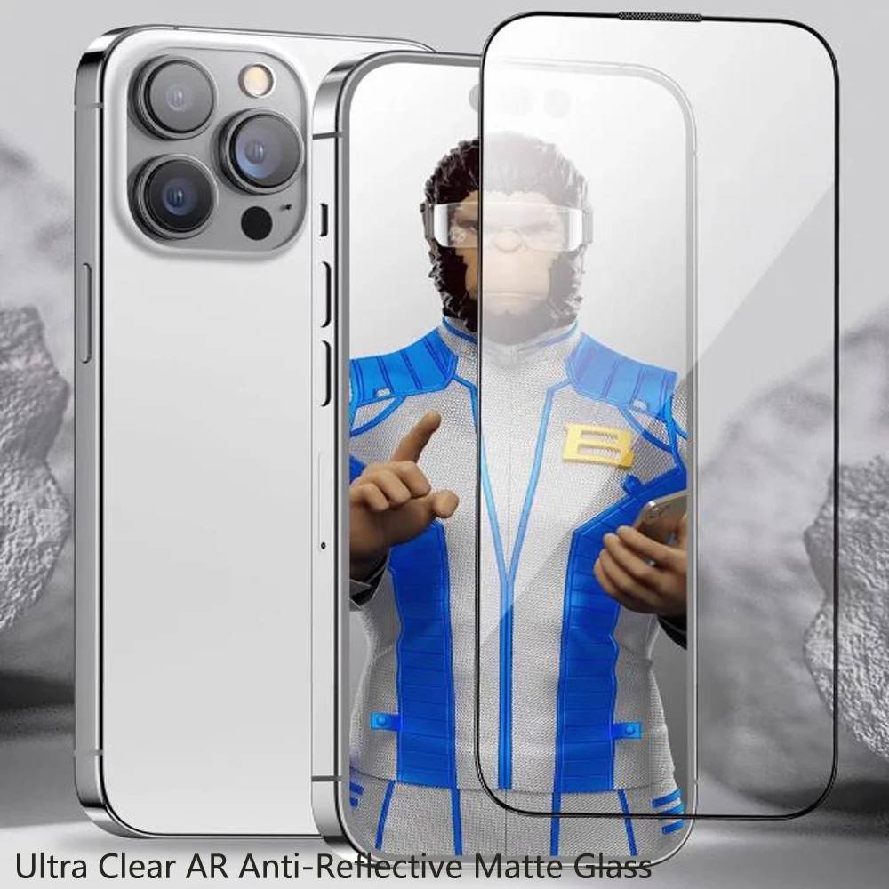 Película iPhone 15 Pro/Max: Antirreflexo e Ultra Clara