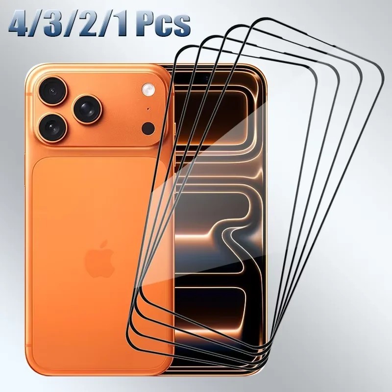 Película iPhone 17 Pro Vidro Temperado 9H Full Glue