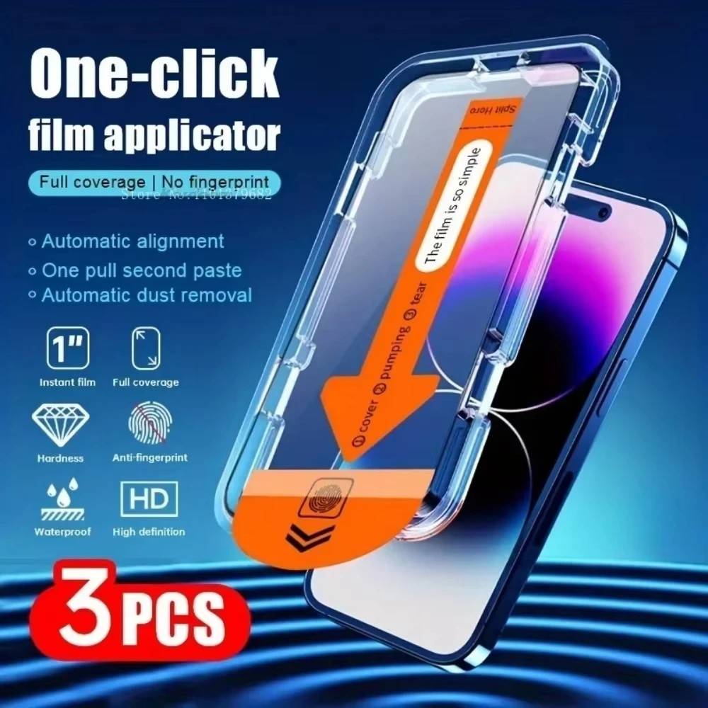 Película iPhone: Instalação Perfeita Sem Poeira e Bolhas!