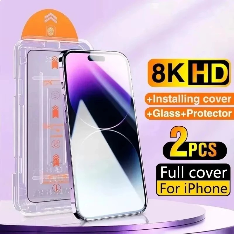 Película iPhone: Proteção Oleofóbica e Fácil Aplicação
