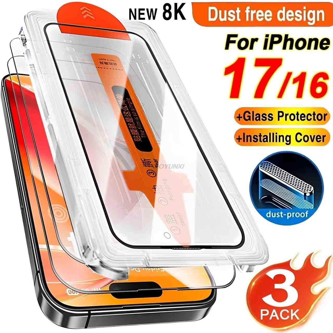 Película iPhone: Vidro Temperado Ultra Resistente e Fácil