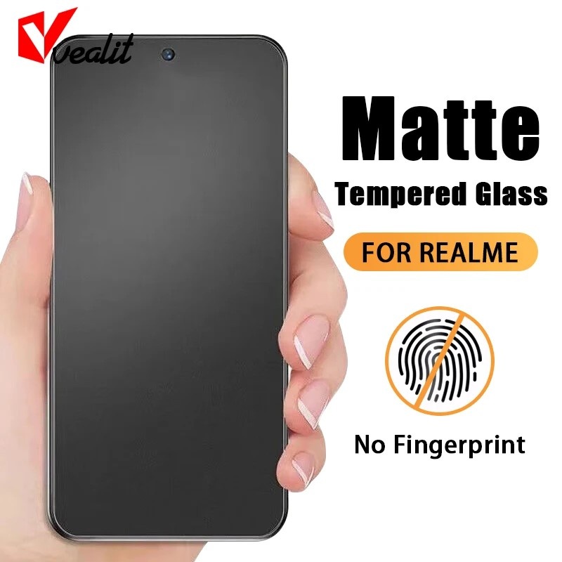 Película Matte Anti-Marca Realme: Proteção Total!