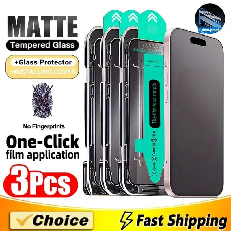 Película Matte iPhone: Proteção e Estilo!