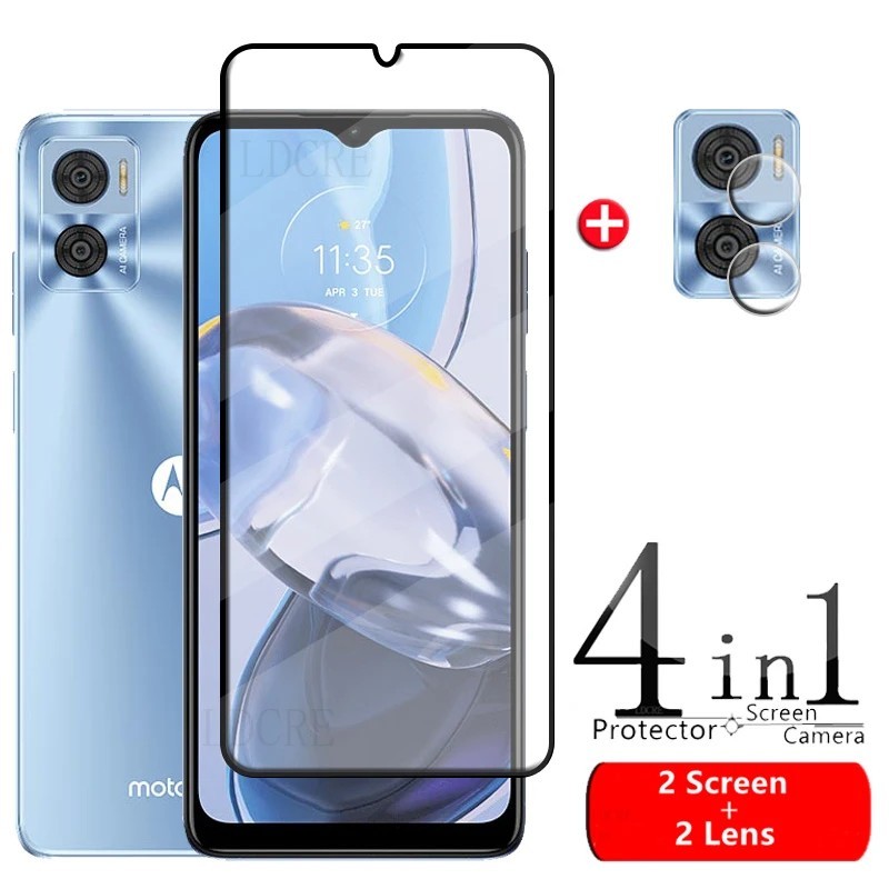 Película Moto E22i: Proteção 9H + Película Câmera