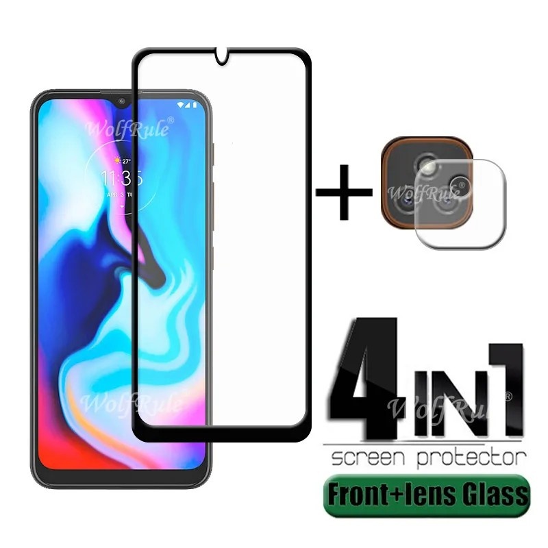 Película Moto E7 Plus: 4 em 1, Proteção Total!