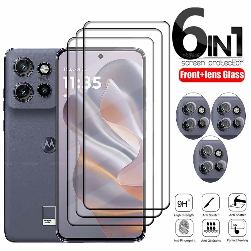 Película Moto Edge 50 Neo: Kit 6 em 1