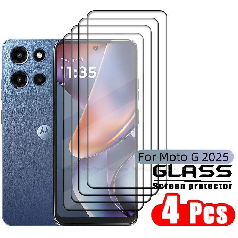 Película Moto G 2025: Proteção 9H Full Cover
