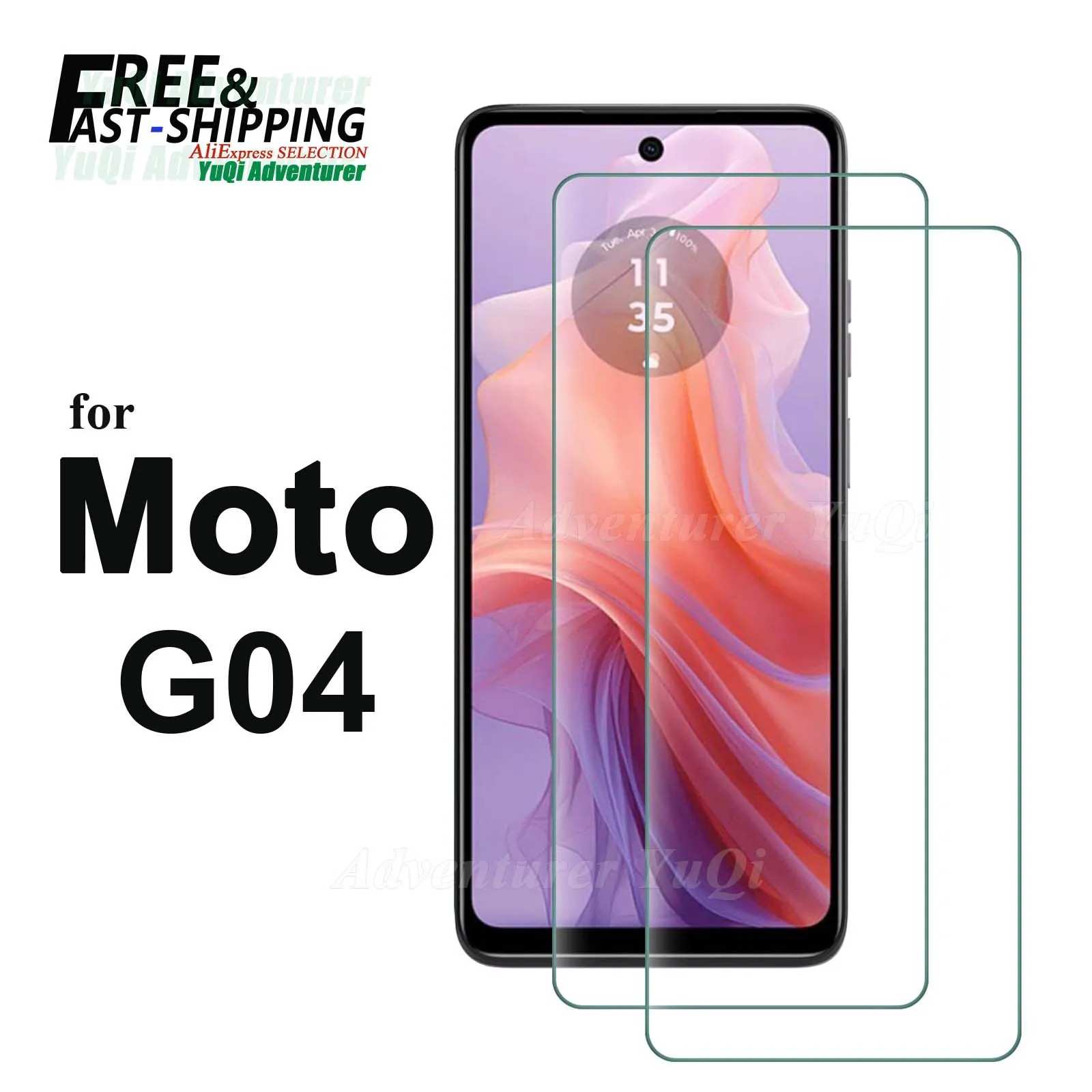 Película Moto G04: Vidro Temperado 9H Antirrisco