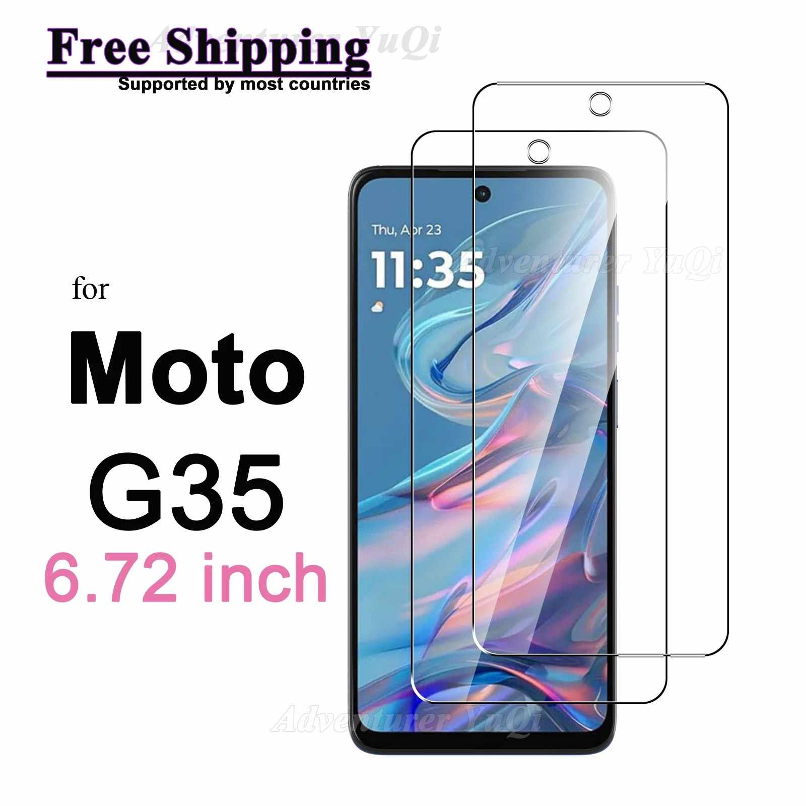 Película Moto G35 5G: Proteção HD e Antirrisco!