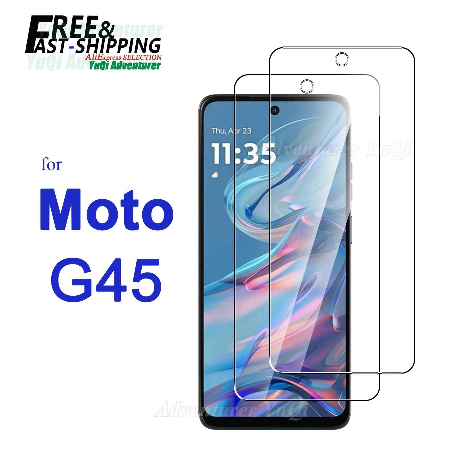 Película Moto G45: Vidro Temperado 9H Anti-Risco