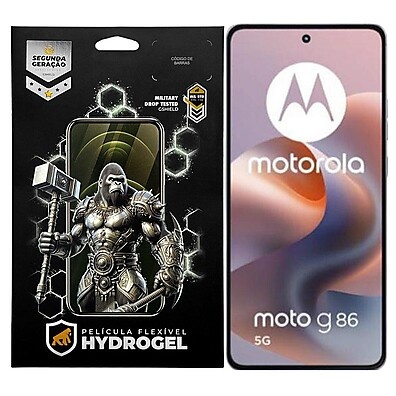 Película Moto G86 5G Hydrogel HD – Proteção Premium