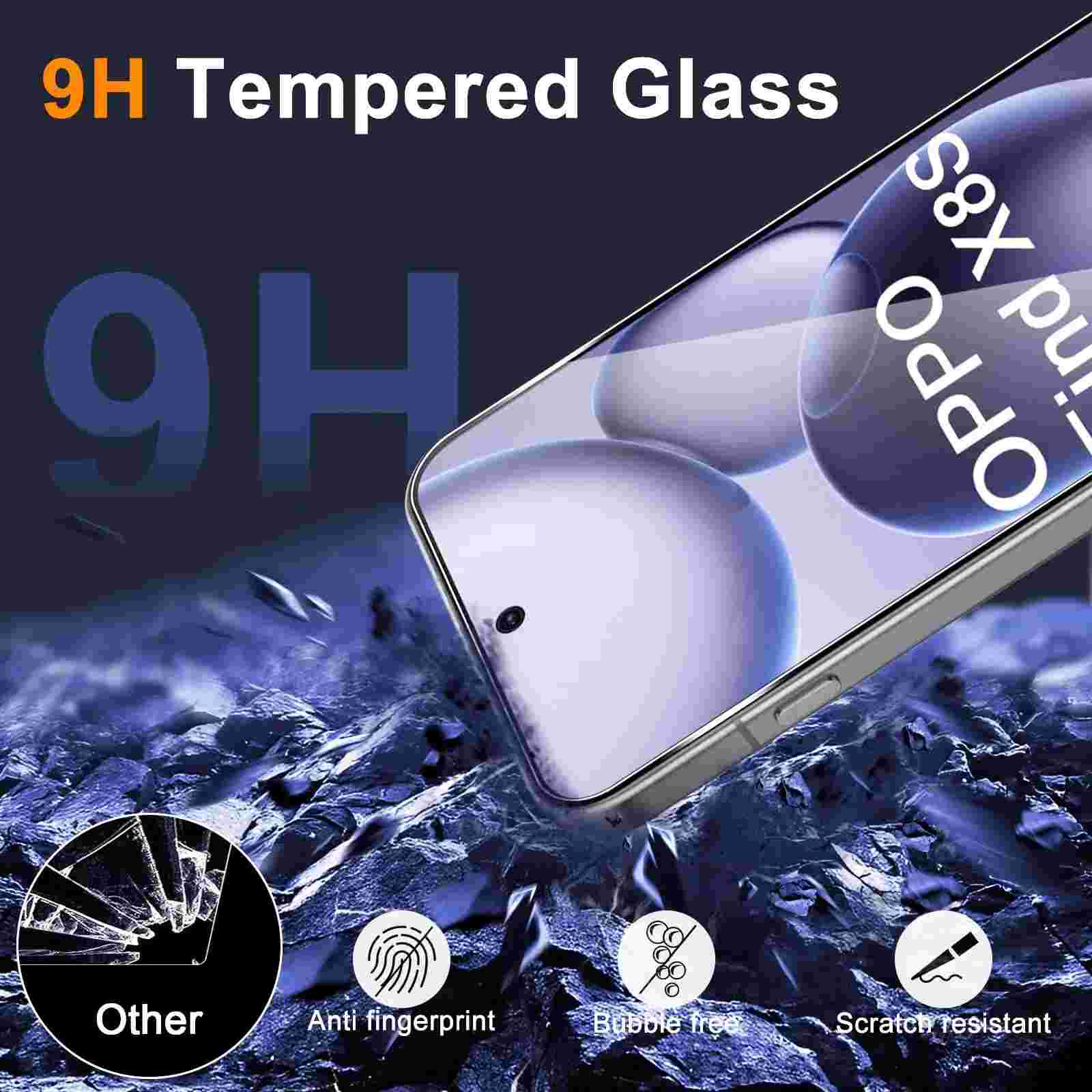 Película OPPO Find X8S: Vidro Temperado 9H Ultra Crystal