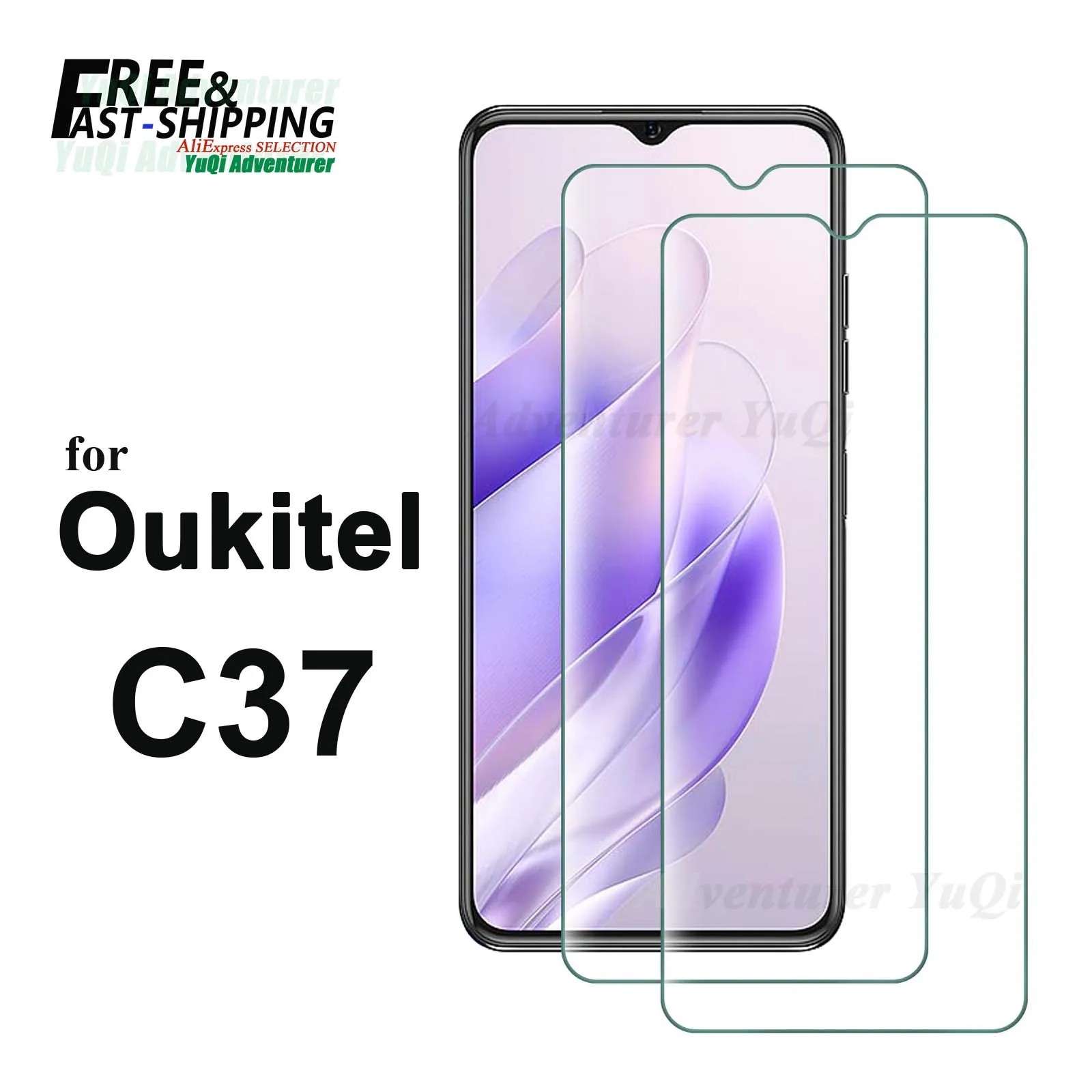 Película Oukitel C37: Proteção 9H Antirrisco!