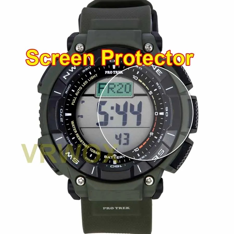 Película para Casio PRG-600 e PRG-650: Proteção TPU HD