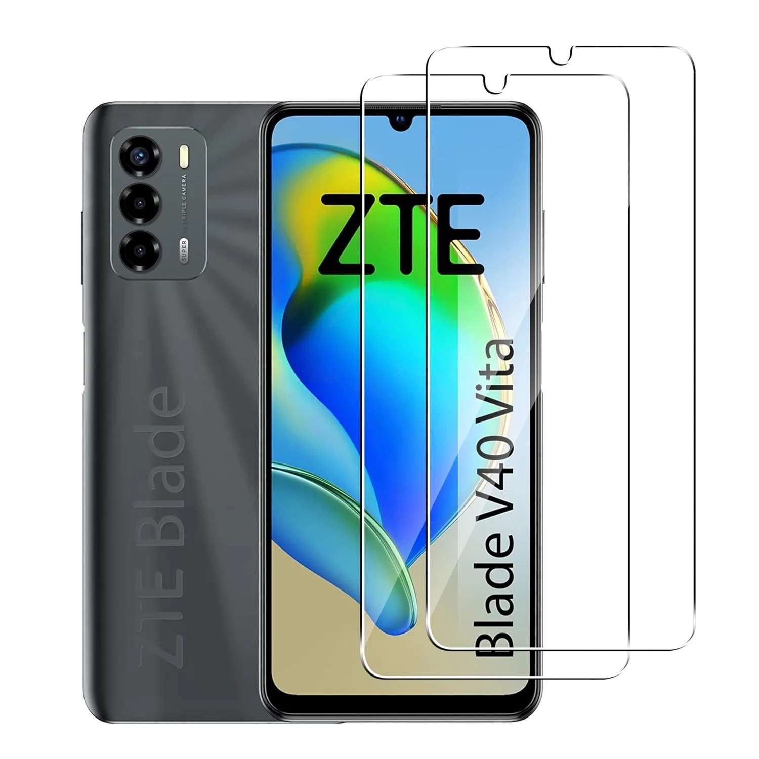 Película para ZTE Blade V40 Vita: Proteção 9H Total