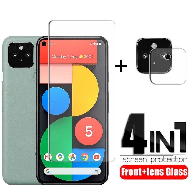 Película Pixel 5: Proteção 4 em 1!