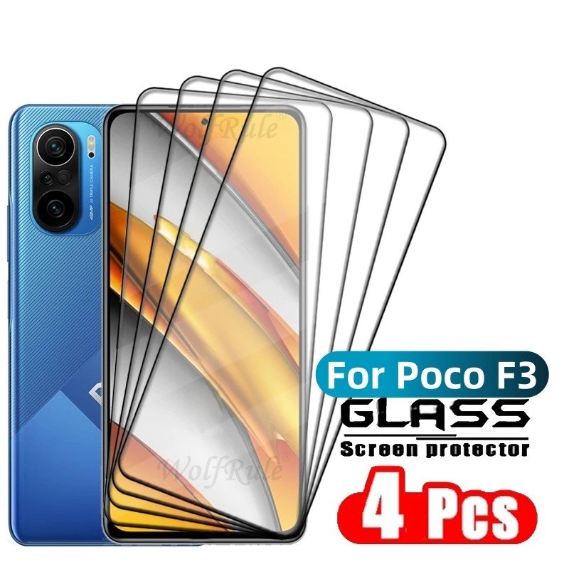 Película Poco F3: Proteção 9H e Cobertura Total