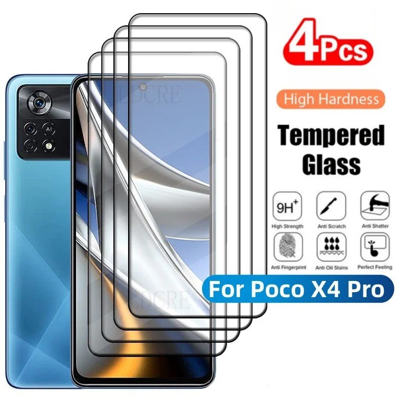 Película Poco X4 Pro: Proteção 9H e Cobertura Total