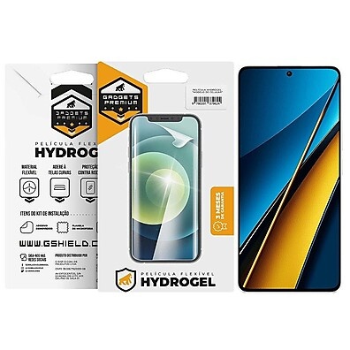 Película Poco X6 5G Hydrogel HD – Proteção Real com 97% de Transparência
