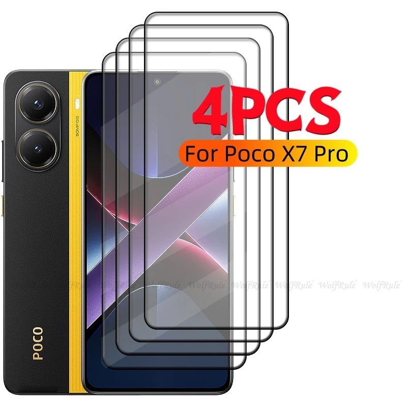 Película Poco X7 Pro: Proteção 9H e Cobertura Total