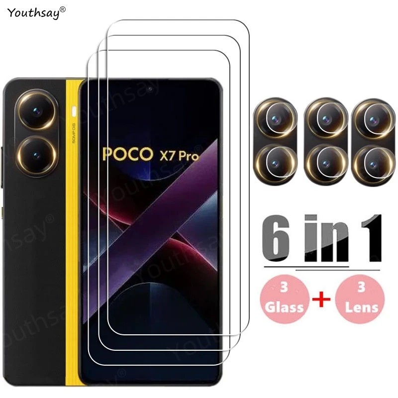 Película Poco X7 Pro: Proteção Total e HD
