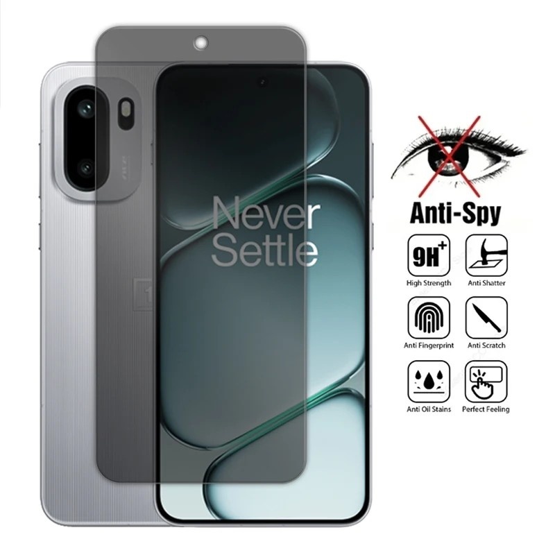 Película Privacidade OnePlus Ace 6: 9H Full Glue e Anti-Spy