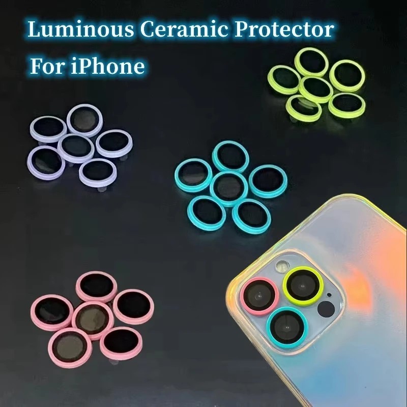 Película Protetora Câmera iPhone: Vidro Temperado Luminoso