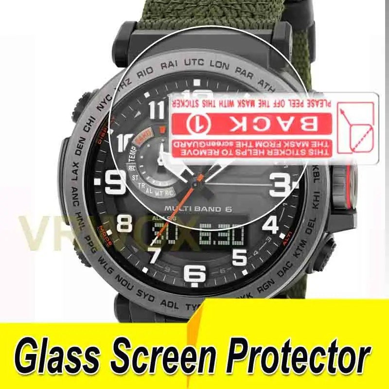 Película Protetora Casio PRW-6100: 9H e 2.5D