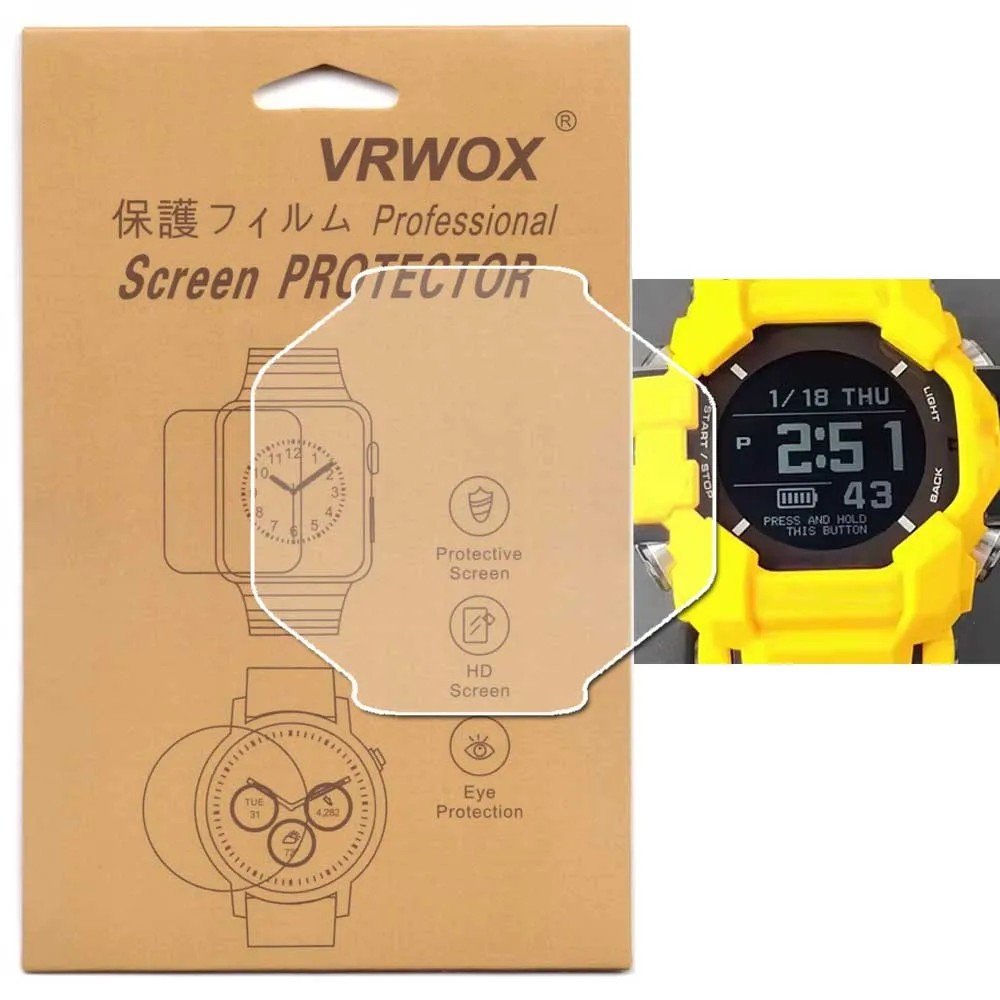 Película Protetora G-Shock: 3x Mais Proteção!