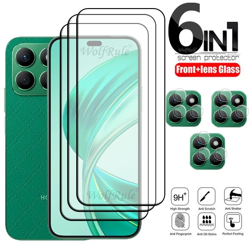 Película Protetora Honor X8b: 9H, Full Cover + Câmera!