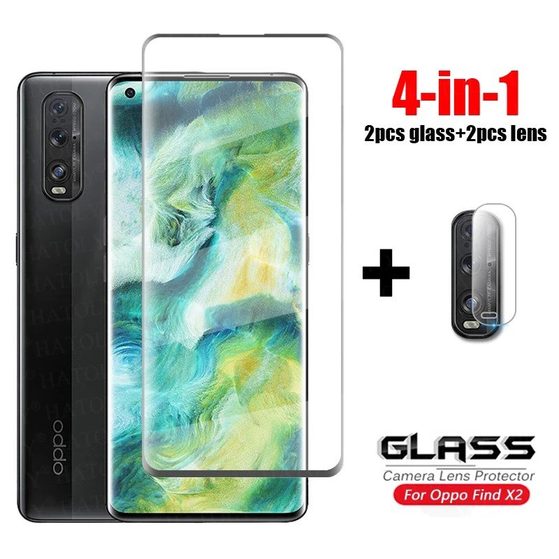 Película Protetora Oppo Find X2: 4 em 1!