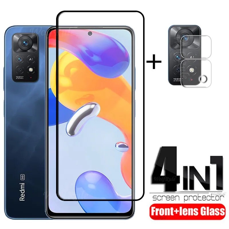 Película Protetora Redmi Note 11E Pro: 4 em 1!