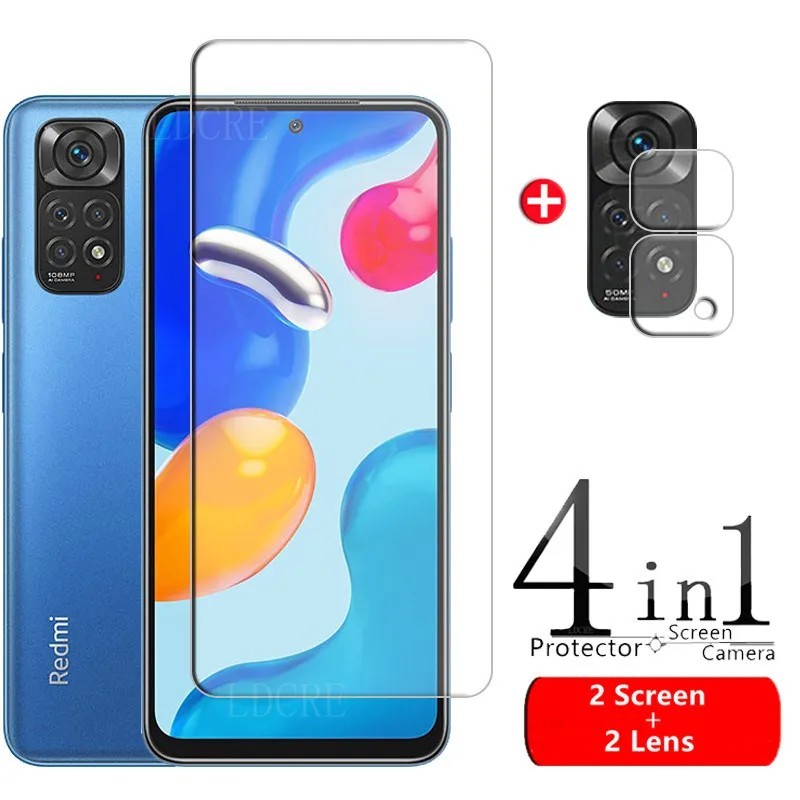Película Protetora Redmi Note 11S/Pro: 4 em 1!