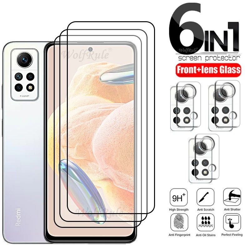 Película Protetora Redmi Note 12 Pro: Kit Completo 6 em 1