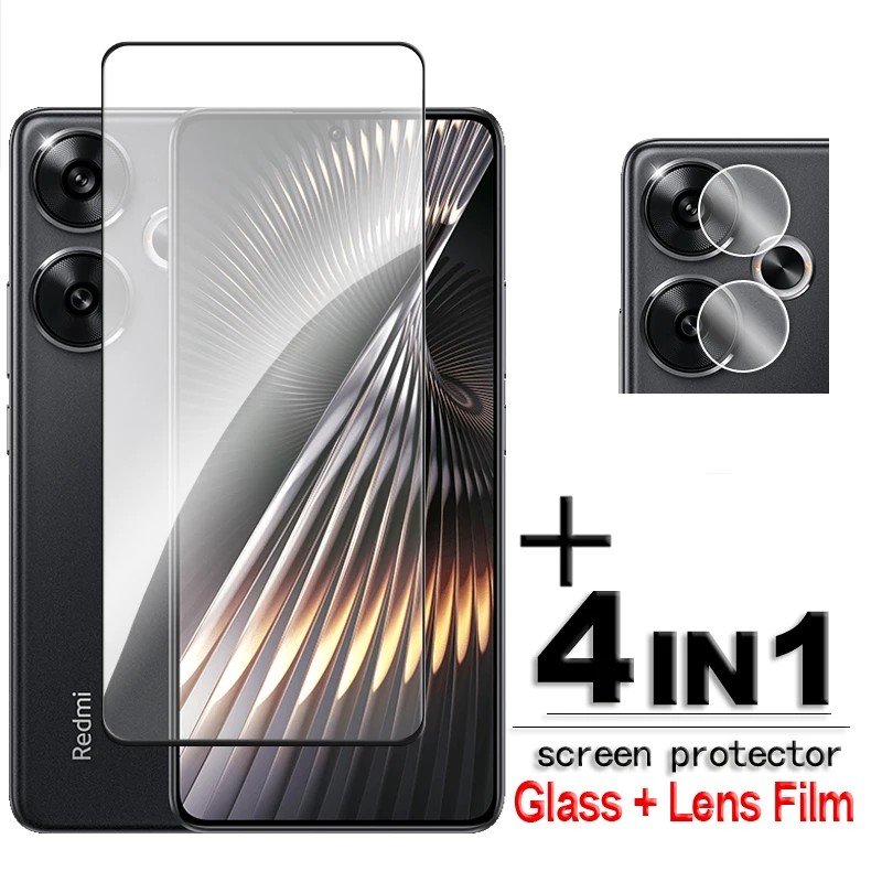 Película Protetora Redmi Turbo 3: Tela e Câmera Seguras!