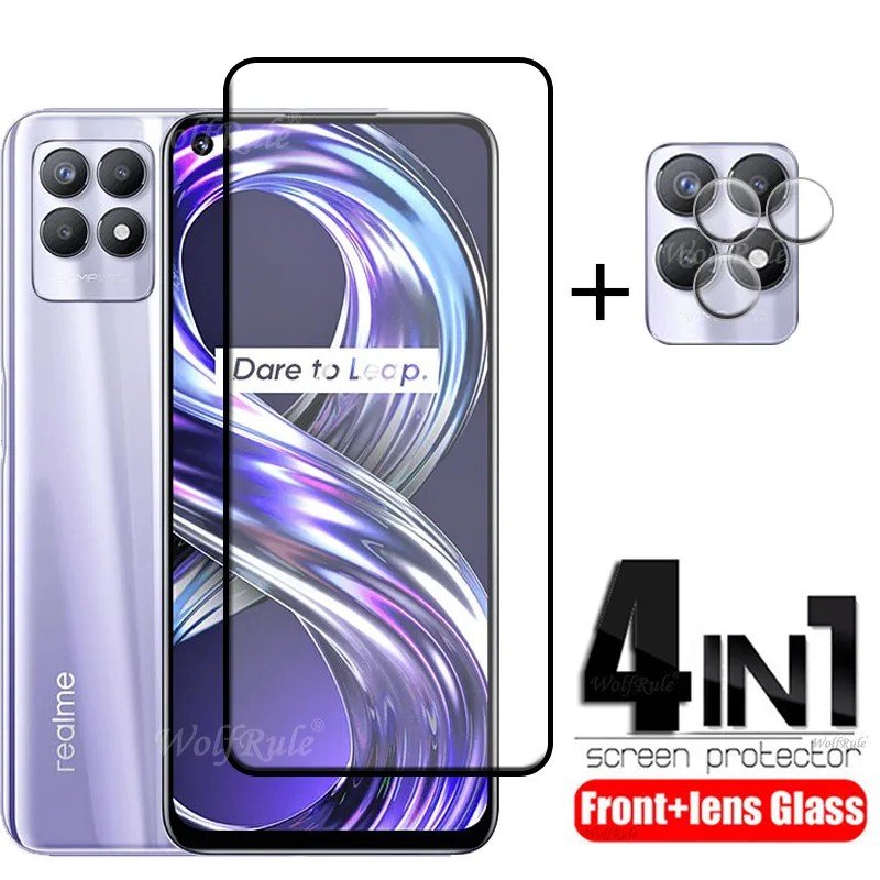 Película Realme 8i: Proteção 4 em 1!