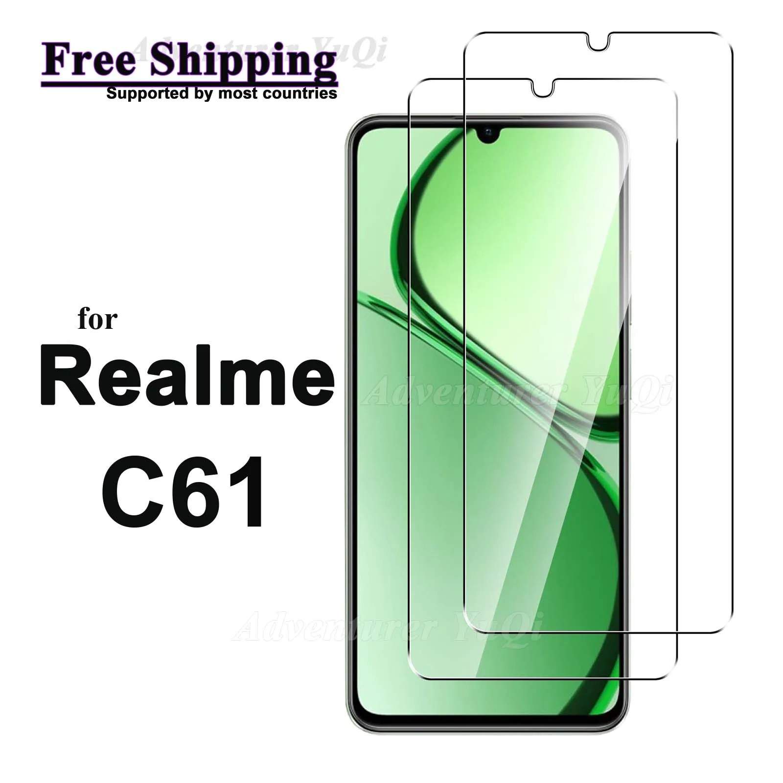 Película Realme C61: Proteção HD e Antirrisco