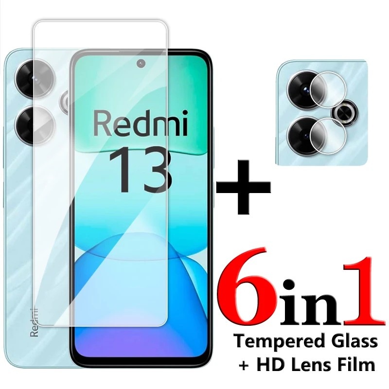Película Redmi 13: Proteção 9H e Vidro Total!